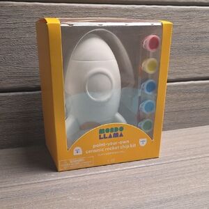 NEW Paint- Your- Own Rocket Ship Mondo Llama